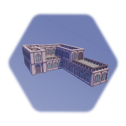 Wood Medieval Grand House - TCMH18