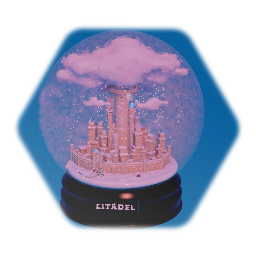 CITADEL snow globe