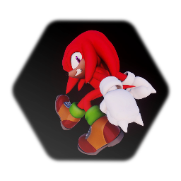 Knuckles The Echidna Animation Model