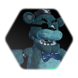 Bloomiy the Pirate Bear Model | FNaF OC