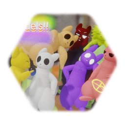 Slugcats models | Rain World