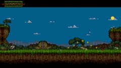 Pixel Fantasy Landscape [Screensaver]