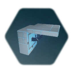 Futuristic Mechanical Platform - flappy