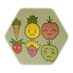 Fruit and veg stickers