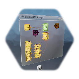 4 x Vigesimal (32) Storage