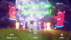 Scooby doo Game menu!