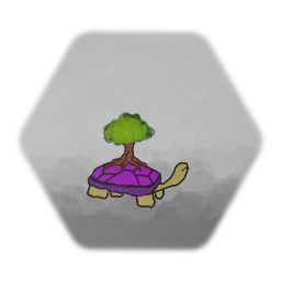 Colourable Painted 2-Frame Tree Turtle