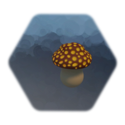 Yellow Spotted mushroom