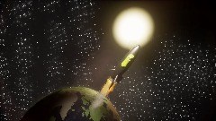 Picle Rick on a SpaceX rocket (PDP)