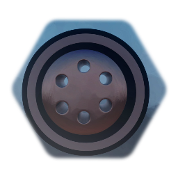 Chrome Wheel & Whitewall Tire