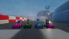 Evelyn Cpu meta runner racing stadium (MRR speed Kart circuit