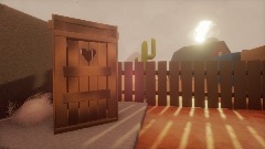 Behind the Saloon