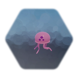 Spongebob Jellyfish (Can move, will attack Spongebob)
