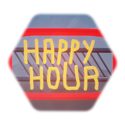 LED / Neon Schild - Happy Hour