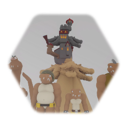 Deino Rool's Troops and his Lair