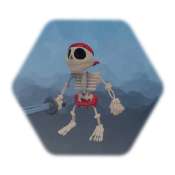 Pac-Man World 2 Skeleton