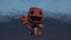 Sackboy waving