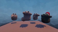 Animatable Oobi Polka Face Right Round