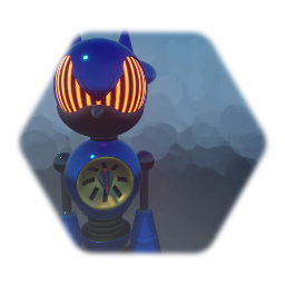 Metal Sonic thing except Full Body