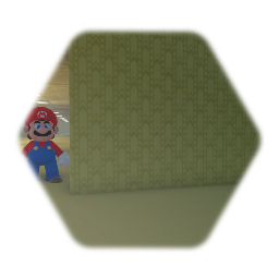 Mario in the backrooms