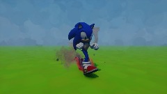 Goofy Sonic Running Animation