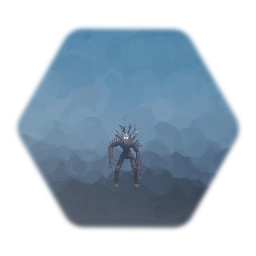 Horror game monster puppet