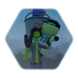 Tango FetTish and his son, Bob