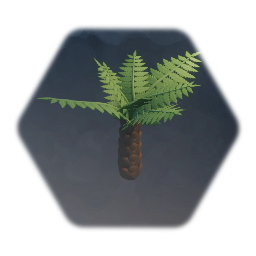 tropical tree - nr 2 - mini palm tree