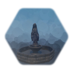 Graveyard fountain