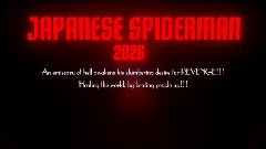 JAPANESE SPIDERMAN 2026 - Title Screen