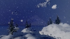 Mini Snowy Islands