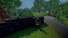 Shrek ayuda a Humpty