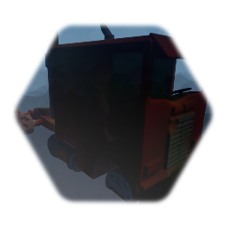 Truck - Red Rusty
