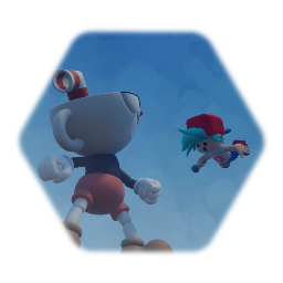 FNF cuphead indie cross.