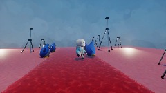 Sans is on red carpet