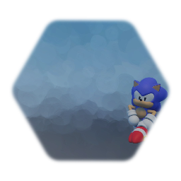 Sonic doing the default Dance