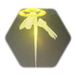 Detailed Angelic Magic Staff