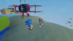 Sonic y tails Emerald hill