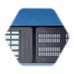 Sci Fi Laboratory Base Panel 1 - F