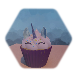 Unicorn cupcake