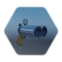 Double Barrel Grenade Pistol