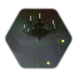 Rabrit's All Hallows' Dreams Haunted Room Template (Left Exit)