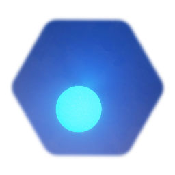 Blue glow ball