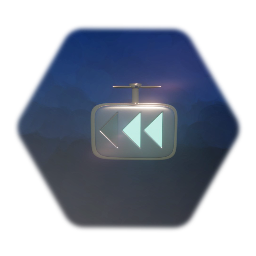 Floating Direction sign