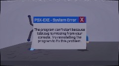 PSX-EXE - System Error