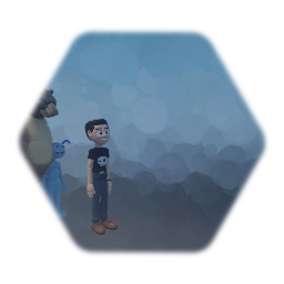 Remix of Jurassic Park Visitor Centre (Overgrown)