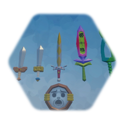 Weapons & Equipment - Majora's Mask & Ocarina of Time
