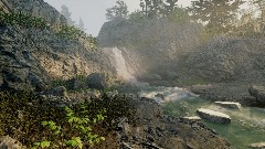 Forest Region waterfall