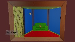 Salami cat: A Painting