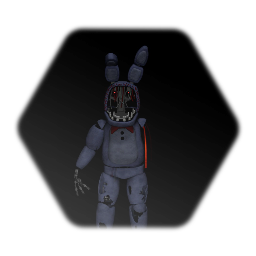 <pink>Withered Bonnie The Bunny Model But A Bit Accurate